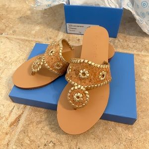 NEW IN BOX Jack Rogers Cork Demi Wedge Size 7